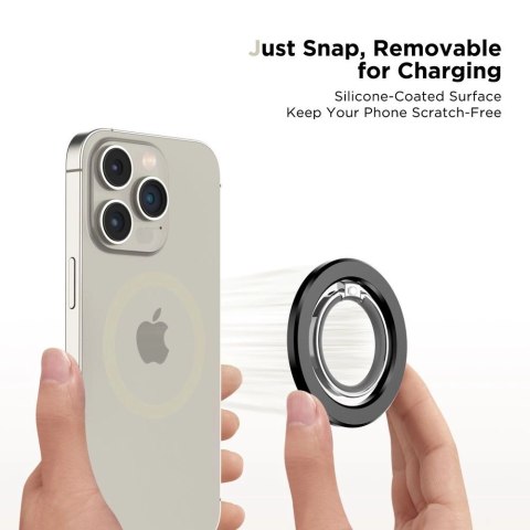 Uchwyt / ring Tech-Protect MMR300 magnetyczny z MagSafe - czarny