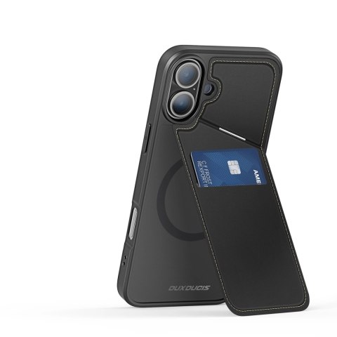 Etui Dux Ducis Rafi II Mag z MagSafe na iPhone 16 - czarne