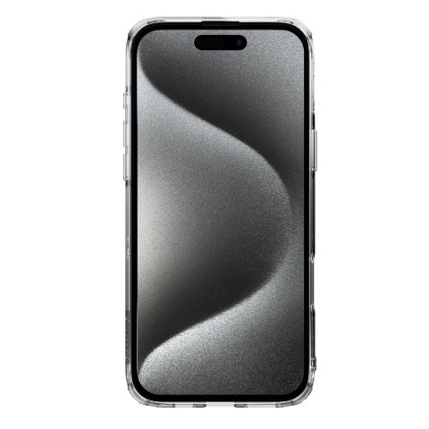 Etui Nillkin Nature Pro Case na iPhone 16 Pro - przezroczysto-białe