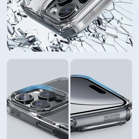 Etui Nillkin Nature Pro Case na iPhone 16 Pro - przezroczysto-białe