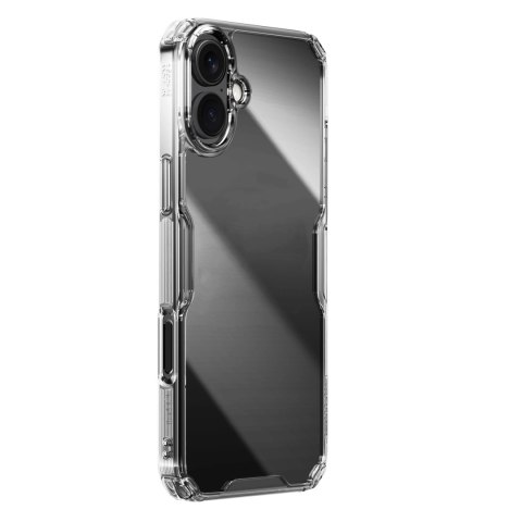 Etui Nillkin Nature Pro Case na iPhone 16 - przezroczysto-białe