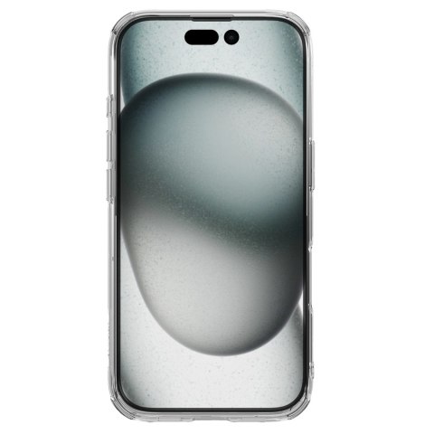 Etui Nillkin Nature Pro Case na iPhone 16 - przezroczysto-białe