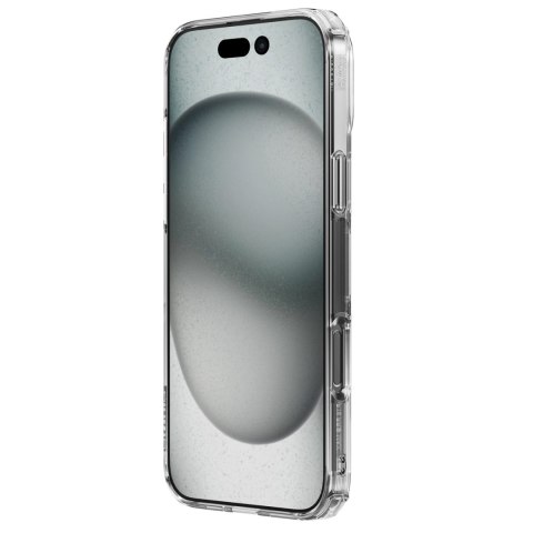 Etui Nillkin Nature Pro Case na iPhone 16 - przezroczysto-białe