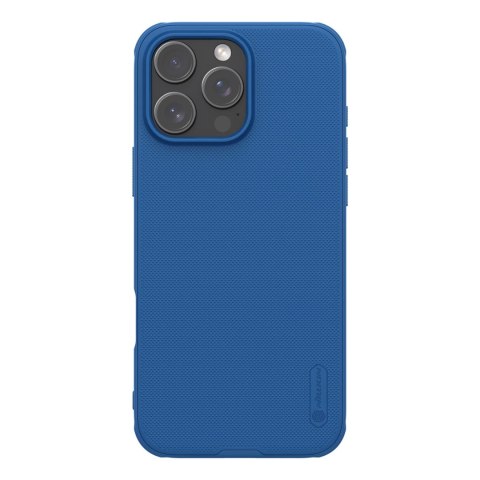 Etui Nillkin Super Frosted Shield Pro Magnetic Case na iPhone 16 Pro - niebieskie