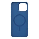 Etui Nillkin Super Frosted Shield Pro Magnetic Case na iPhone 16 Pro - niebieskie