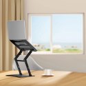 Podstawka pod laptopa, tablet Wozinsky WRS-CPY75DSB aluminiowa + Gratis! podstawka do smartfona - czarna
