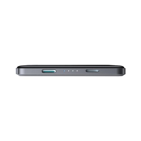Powerbank Joyroom JR-PBM08 5000mAh 20W ultracienki z ładowaniem indukcyjnym - szary