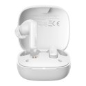 Słuchawki bezprzewodowe Baseus Bowie E19 TWS dokanałowe - białe