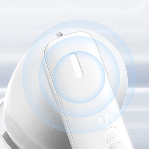 Słuchawki bezprzewodowe Baseus Bowie E19 TWS dokanałowe - białe