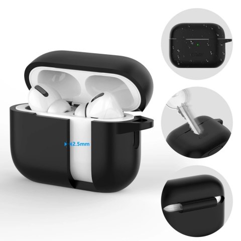 Etui Tech-Protect Silicone Hook na Apple AirPods Pro 1 / 2 - różowe