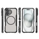 Etui silikonowe Leading Series MagSafe do iPhone 16 Plus - czarne