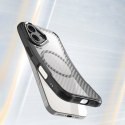 Etui silikonowe Leading Series MagSafe do iPhone 16 Plus - czarne