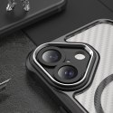 Etui silikonowe Leading Series MagSafe do iPhone 16 Plus - czarne