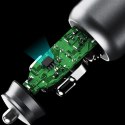 Ładowarka samochodowa Dudao R4T 25W USB-A / USB-C - szara