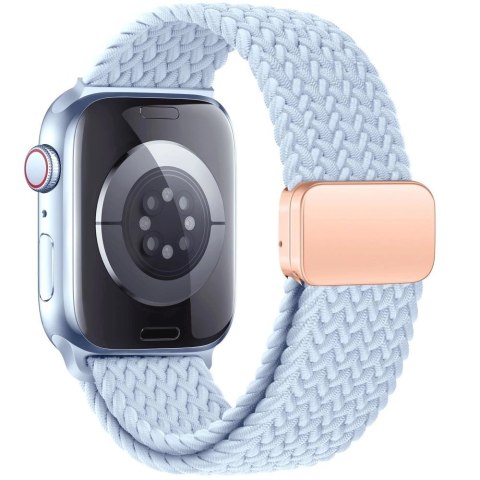 Pasek Tech-Protect Nylonmag na Apple Watch 4 / 5 / 6 / 7 / 8 / 9 / SE (38 / 40 / 41 mm) - niebieski