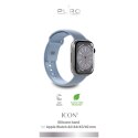 Pasek silikonowy Puro Icon do Apple Watch 42 / 44 / 45 / 49 mm - jasnoniebieski (2 szt.)
