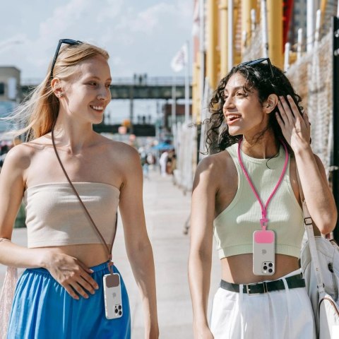 Smycz Tech-Protect C5S Rope Crossbody Strap - brązowa