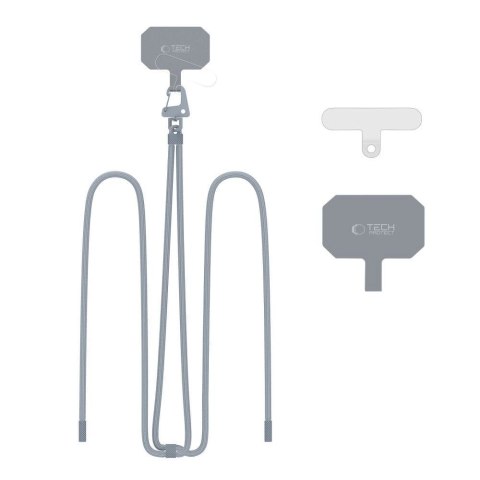 Smycz Tech-Protect C5S Rope Crossbody Strap - szara