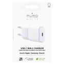 Ładowarka sieciowa Puro White 20W Power Delivery USB-C - biała