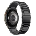 Pasek Tech-Protect Stainless na Samsung Galaxy Watch 4 / 5 / 5 Pro / 6 / 7 / FE - czarny