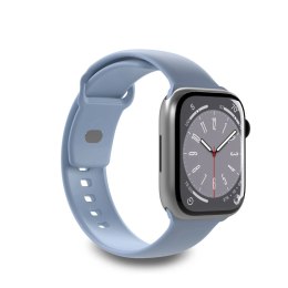 Pasek silikonowy Puro Icon do Apple Watch 38 / 40 / 41 mm - jasnoniebieski (2 szt.)