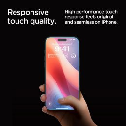 Szkło hartowane Spigen Glas.tR EZ Fit Privacy na iPhone 16 Pro / 17 / 17 Pro - 2 szt.