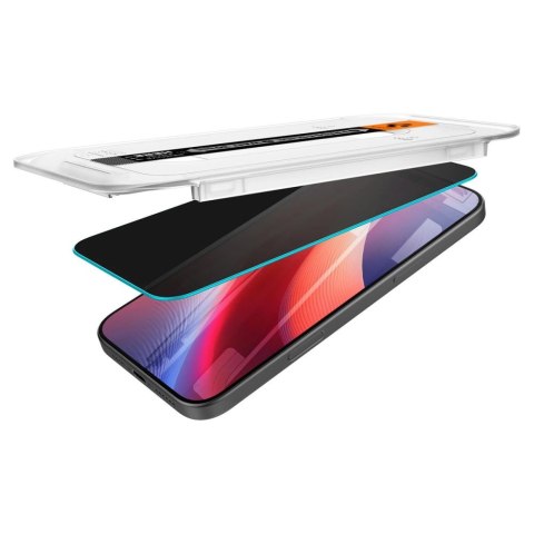 Szkło hartowane Spigen Glas.tR EZ Fit Privacy na iPhone 16 Pro / 17 / 17 Pro - 2 szt.