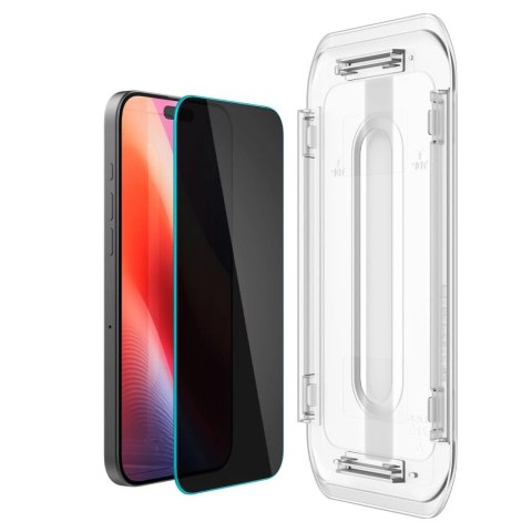 Szkło hartowane Spigen Glas.tR EZ Fit Privacy na iPhone 16 Pro / 17 / 17 Pro - 2 szt.