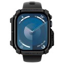 Etui Spigen Rugged Armor na Apple Watch 10 (42 mm) - czarne