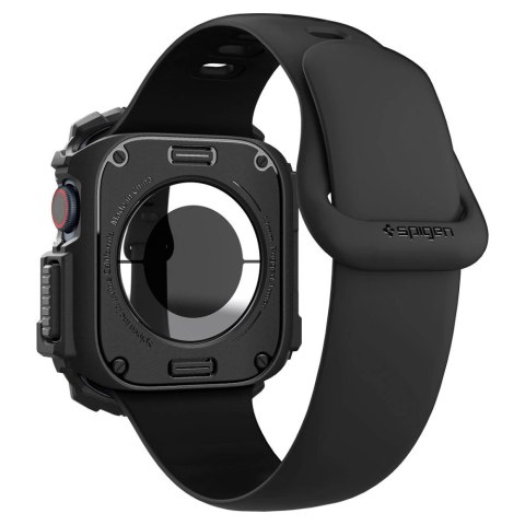 Etui Spigen Rugged Armor na Apple Watch 10 (42 mm) - czarne