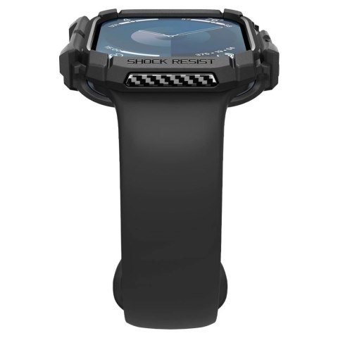 Etui Spigen Rugged Armor na Apple Watch 10 (42 mm) - czarne