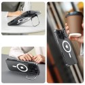 Etui Tech-Protect MagStand MagSafe na iPhone 16 Pro - przezroczyste