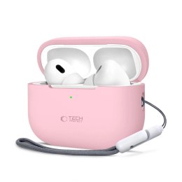 Etui Tech-Protect Silicone na Apple AirPods Pro 1 / 2 - różowe