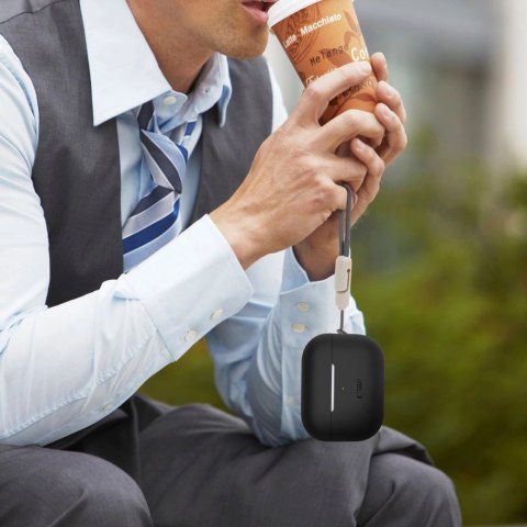 Etui Tech-Protect Silicone na Apple AirPods Pro 1 / 2 - różowe