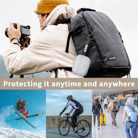 Etui Tech-Protect Silicone na Apple AirPods Pro 1 / 2 - zielone