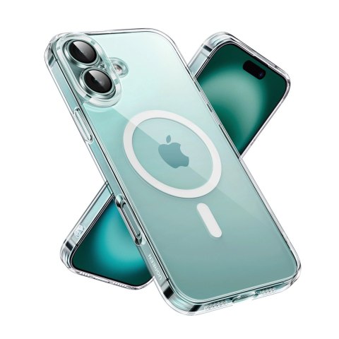 Etui Ugreen Classy Clear Magnetic na iPhone 16 Plus - przezroczyste