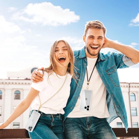 Smycz Tech-Protect C2S Rope Crossbody Strap - beżowa