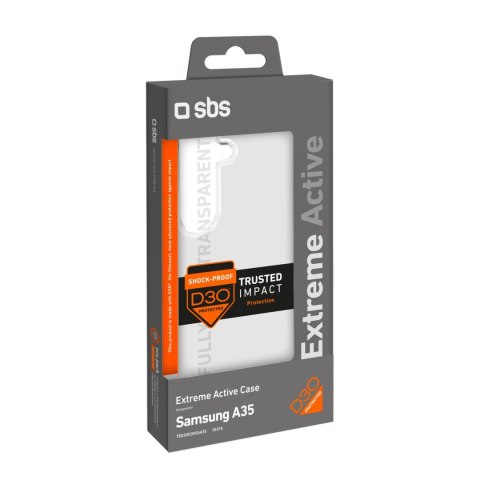 Etui SBS D3O do Samsung Galaxy A35 - przezroczyste