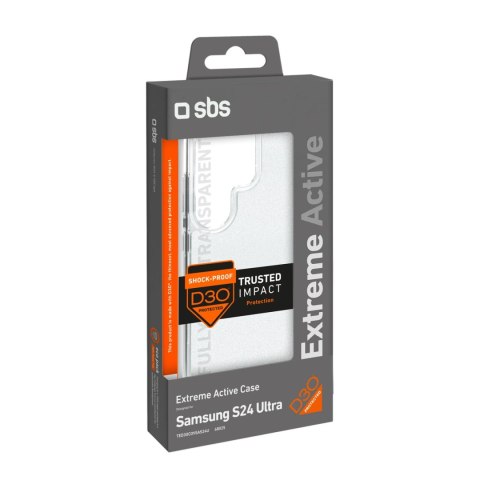 Etui SBS D3O do Samsung Galaxy S24 Ultra - przezroczyste