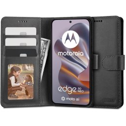 Etui Tech-Protect Wallet na Motorola EDGE 50 NEO - czarne