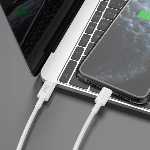 Kabel Dudao L6X USB-C - Lightning PD 20W 1m - biały