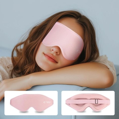 Maska do spania Tech-Protect Eyeshade Sleep Mask - różowa