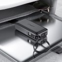 Powerbank Acefast M7-10000 PD30W z wbudowanym kablem - czarny