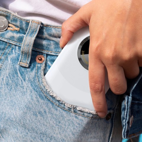 Powerbank Dudao K21 Mini 10000mAh 22.5W USB-A / USB-C - beżowy