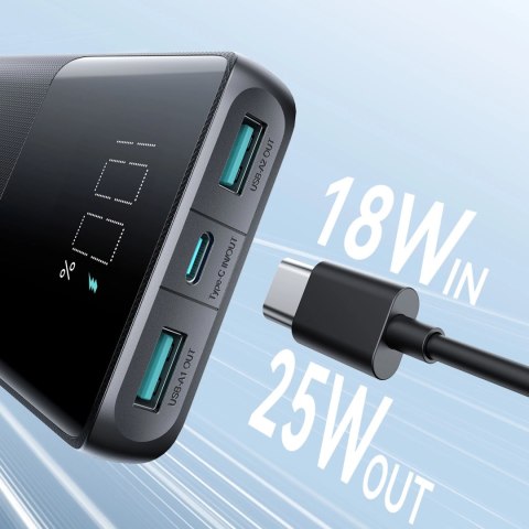 Powerbank Joyroom JR-PBF20 25W 10000mAh - czarny