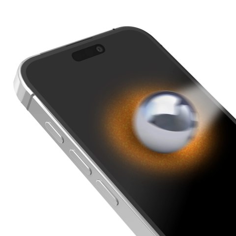 Szkło hartowane SBS Tempered Glass D3O z ramką do iPhone 15