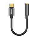 Adapter Baseus L54 do słuchawek USB-C / mini jack 3.5mm DAC 24 bit 48 KHz - czarny