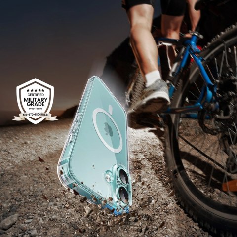 Etui Ugreen Classy Clear Magnetic z MagSafe na iPhone 16 Plus - przezroczyste