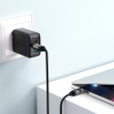 Kabel Acefast C15-03 USB-C - USB-C z wyświetlaczem 480Mb/s 60W 1,2 m - czarny