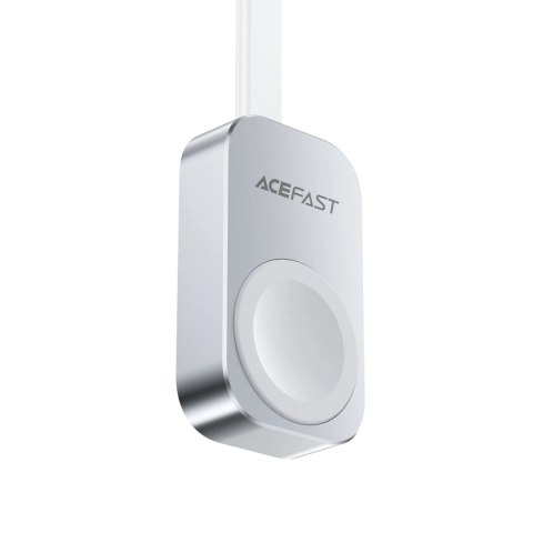 Ładowarka bezprzewodowa Acefast E21 5W do Apple Watch - srebrna